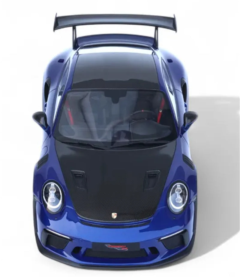 1:18 PORSCHE 911 (991.2) GT3 RS WP COUPE  Blue - black lid  GT SPIRIT Limited Edition Resin Car Model