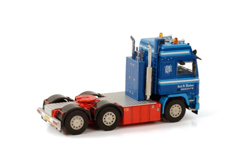 WSI VOLVO F16 GLOBETROTTER 6X2 TAG AXLE ERIK H NIELSEN 1:50 Truck Pre-built Model