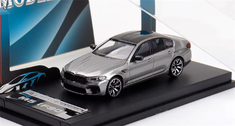 1:64 BMW M5 F90 grey MJ Model Limited Edition 999PCS ONLY DIECAST Civil Car Model