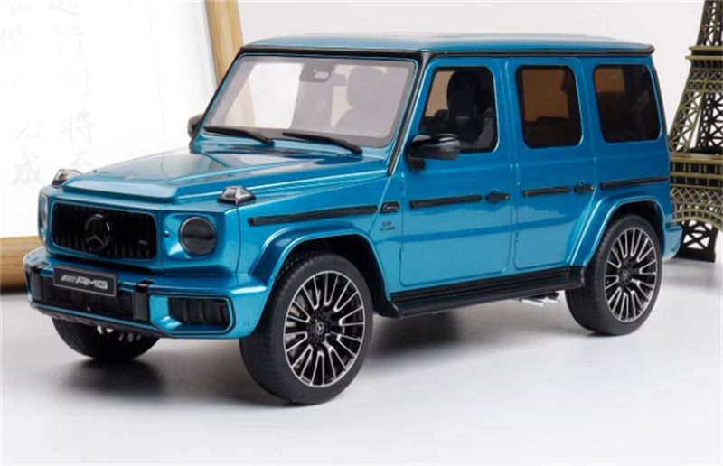 1:18 Mercedes-Benz G63 AMG 2024  Hyper Blue Magno GT SPIRIT  Resin Model
