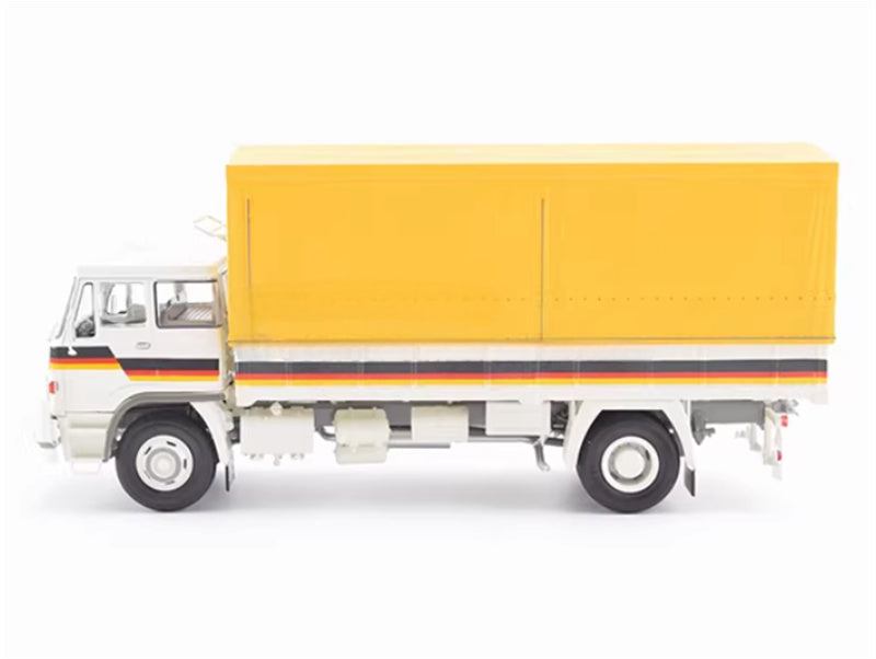 Premium ClassiXXs Czech Liaz SKODA-100.05 Flatbed Truck With Tent 1:43 Truck Pre-built Airliner Model Display view3