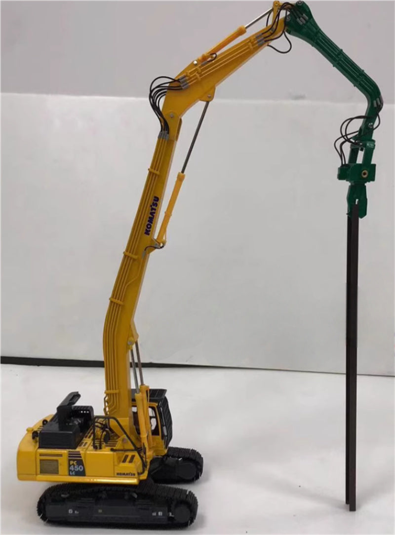 KOMATSU PC450LC-8 pile driver (green head) Limited edition commemorative edition 1:50 Truck Pre-built Model