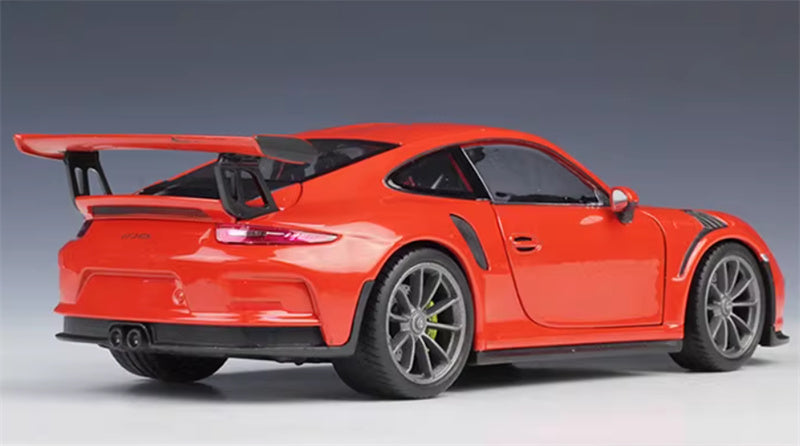 1:24 Porsche 911 GT3 RS COUPE  Orange  WELLY  DIECAST Car Model