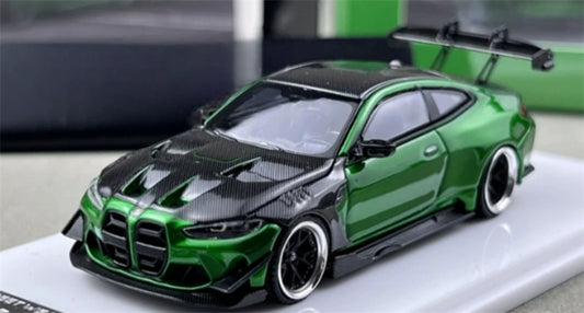 1:64 BMW M4 G82 GTR  emerald green SW  Limited Edition 499PCS ONLY DIECAST Model
