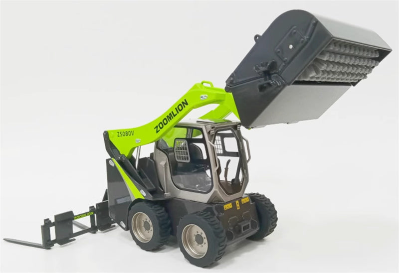 ZOOMLION ZS080V SKID STEER LOADER Forklift 1:20 Truck Pre-built Model