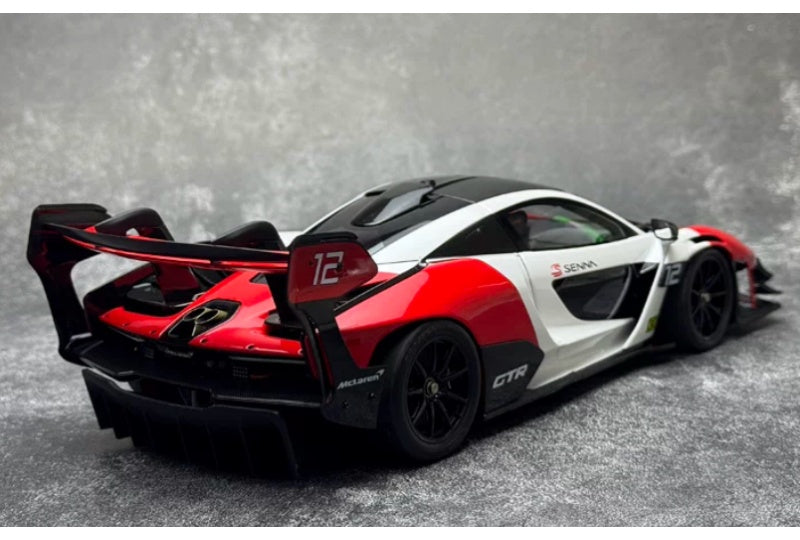 1:18 McLaren Senna GTR #12  red and white LCD MODELS   DIECAST Model