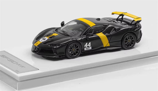 DMH Ferrari SF90 XX Spider Prancing Horse supercar Black 44 # - Hardtop Limited Edition 999PCS ONLY 1:64 Car Pre-built Airliner Model Display view1