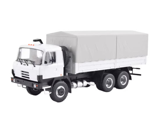 Modimio TATRA-815-V26 Russia flatbed truck with tent 1:43 Truck Pre-built Airliner Model Display view1