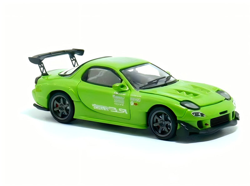 1:64 Mazda RX-7 RE Amemiya‌ Green BSC DIECAST Limited Edition 499pcs ONLY Model