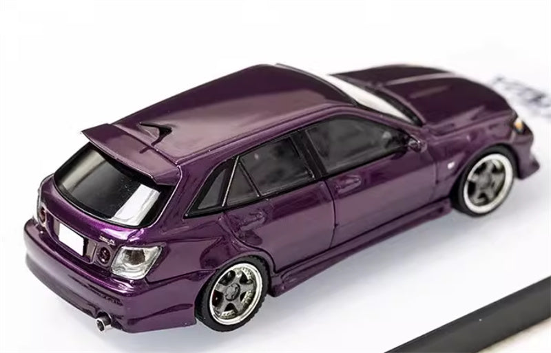 Mortal TOYOTA ALTEZZA GITA IS200 Exhibition HEC Limited Purple Limited Edition 1:64 Car Pre-built Model view5