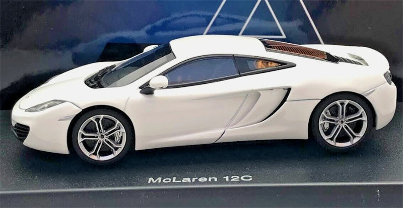 AUTOART McLaren MP4-12C white supercar 1:43 Car Pre-built Model view3
