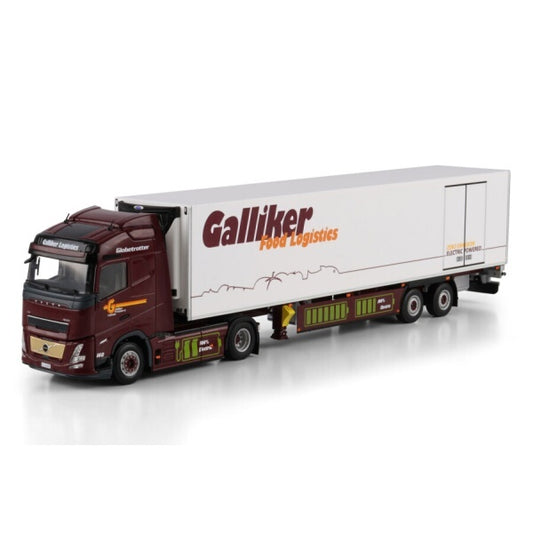 1:50 VOLVO GALLIKER FH 4X2 REEFER TRAILER 2 AXLE WSI   Diecast Model
