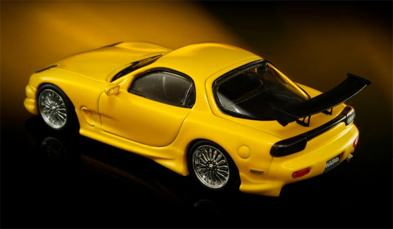 1:64 Mazda Veilside Yellow Mortals DIECAST Limited Edition 499pcs ONLY Model