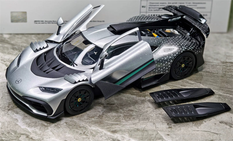 1:18 Mercedes-Benz AMG ONE  Starry Silver NZG  DIECAST Model