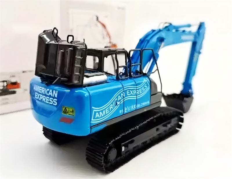 1:50 American Express Japanese Spec ZH200-6 HITACHI Limited Edition Blue DIECAST Model