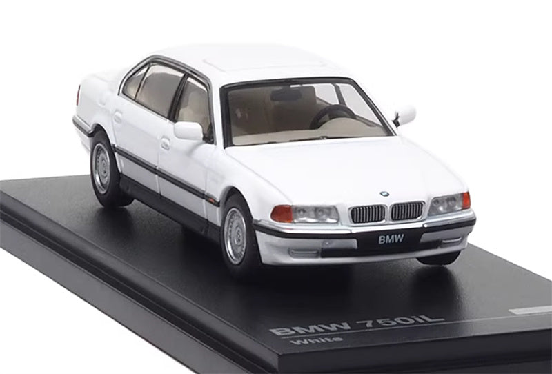 Almost Real BMW 750iL E38 White 1:64 Car Pre-built Airliner Model Display view9