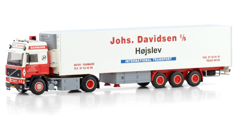 WSI VOLVO F12 4X2 Johs Davidsen Hojslev 1:50 Model