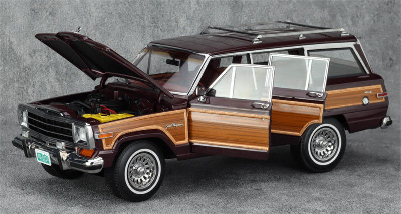 DD Model Jeep Wagoneer Metallic red Limited Edition 999PCS ONLY 1:18 Car Pre-built Model view9