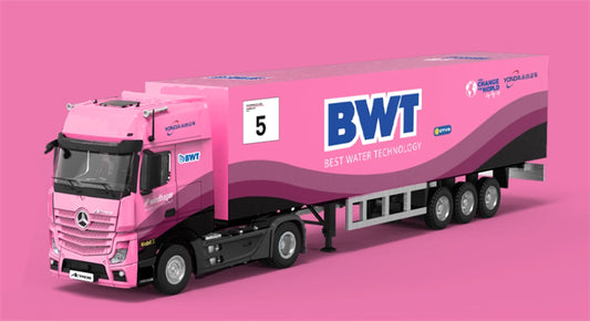 MODERNART&Perka Mercedes Benz Yongda BWT 5# transport vehicle 1:64 Truck Pre-built Model view1