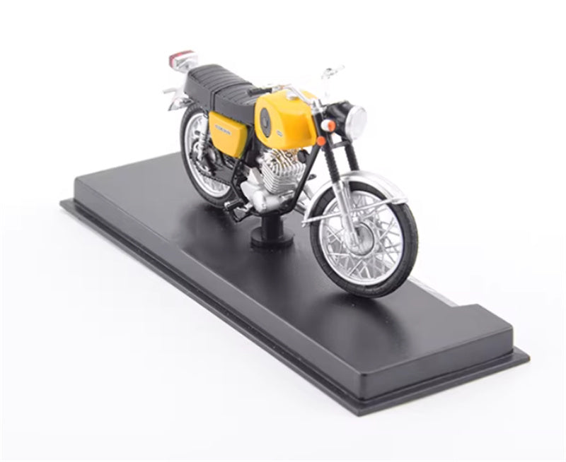 Modimio Soviet Izhevsk motorcycle IZH-PLANETA-SPORT Favorite version Yellow motorcycle Pre-built Airliner Model Display view5
