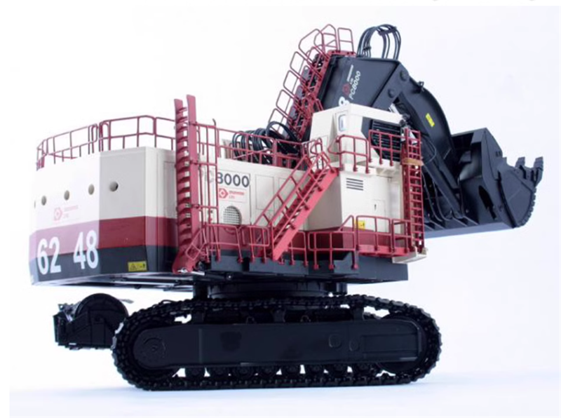 BYMO KOMATSU Excavator PC8000-6 Electric Shovel "Drummond " 1:50 Truck Pre-a Model