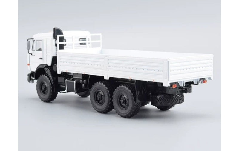 1:43   KAMAZ-43118 Modimio  White ABS Model