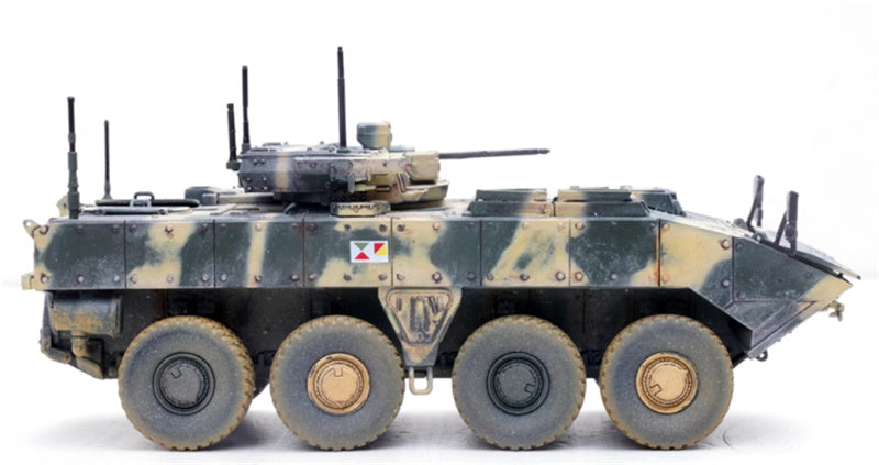 PANZERKAMPF Russian Bumerang IFV (Object K17) Yellow green coating 1:72 Tank Pre-built Model