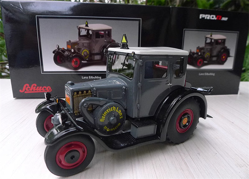 SCHUCO German Lanz Eibulldog mit Kabine Tractor grey Limited Edition 1500PCS ONLY 1:32 Truck Pre-built Model
