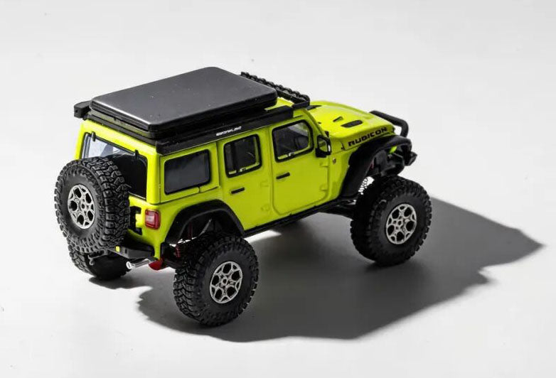 GCD 1:64 Jeep Wrangler Rubicon Off Road Big Wheels Diecast Model