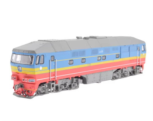 Modimio TEP70 Soviet mainline single diesel locomotive 1:87 Locomotive Pre-built Airliner Model Display view1