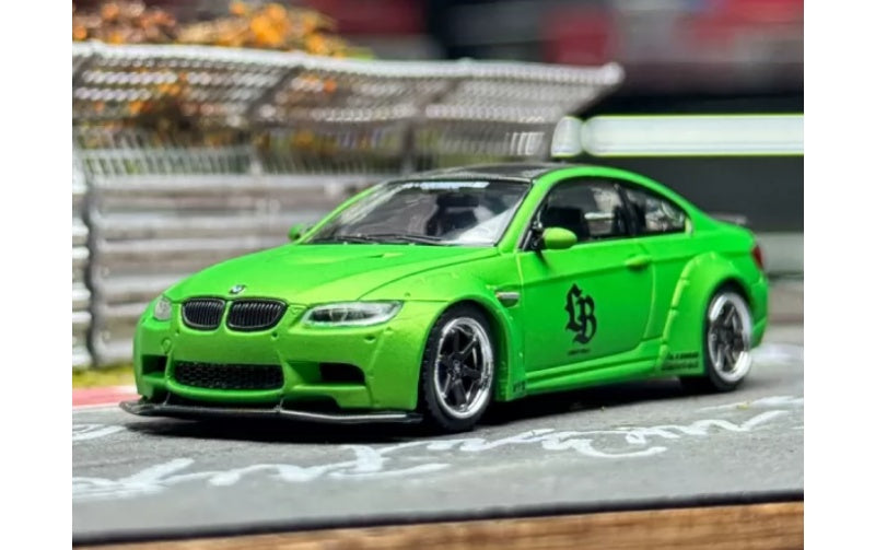 1:64 BMW LB M3 E92  Dumb Green Fine model  Limited Edition 699PCS ONLY DIECAST Model
