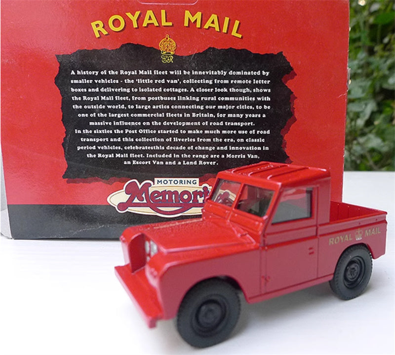 CORGI Royal Mail SWB Landrover red 1:64 Truck Pre-built Model