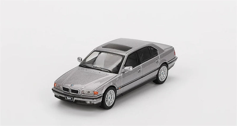 1:64 BMW 750IL Aspen Silver Metallic MINIGT DIECAST Model