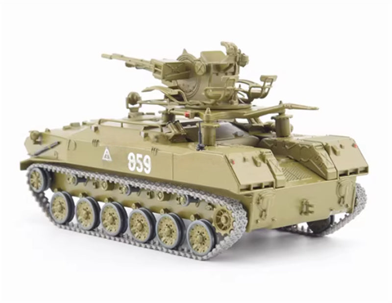 StartScaleModels Soviet BTR-ZD Self-Defense Artillery 1:43 Tank Pre-built Airliner Model Display view2