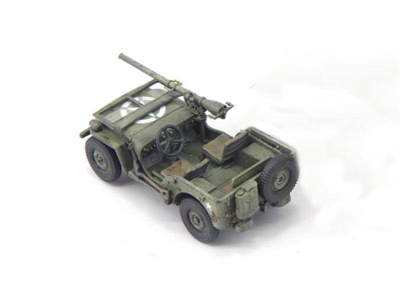 S-MODEL Willis M20 recoilless cannon front 3 types of water stickers randomly (breakpoint five-star, circle five-star, no circle five-star) 1:72 Tank Pre-built Model