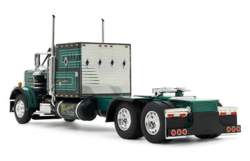 1:64 Peterbilt 359 DCP Green Diecast Model view5