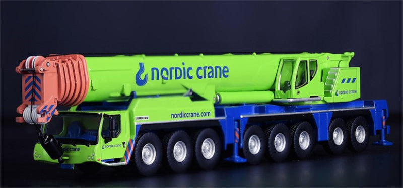 IMC LIEBHERR LTM 1450-8.1 NORDIC Crane 1/87 Truck Pre-built Model