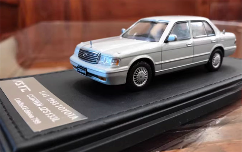1:43 TOYOTA Crown JZS133L 1993 silver  STC Limited Edition 799PCS ONLY DIECAST Car Model