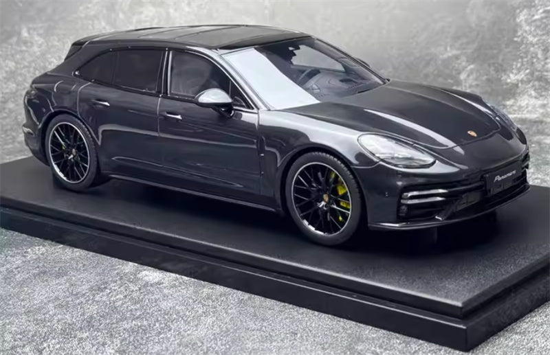 1:18 PORSCHE Panamera Turbo S Sport Turismo  Metallic Gray  GT SPIRIT Limited Edition 504PCS ONLY Resin Car Model