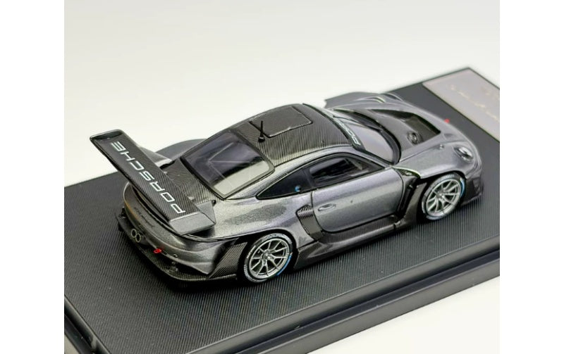 1:64 Porsche 911 992 GT3 R Rennsport  grey HKM  Limited Edition 999PCS ONLY DIECAST Model