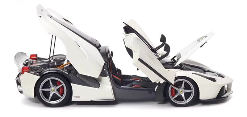 BBR MODELS LAFerrari White convertible 1/18 DIECAST car