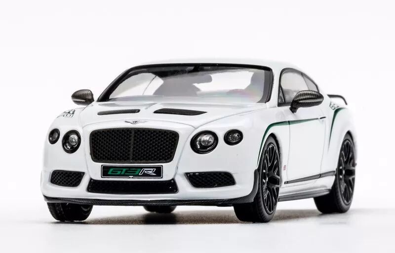 Almost Real AR 1:43 Bentley Continental GT3R Diecast Model White