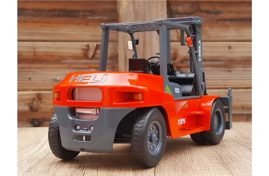HELI G Series 10 ton Intelligent Forklift 1:25 Truck Pre-built Airliner Model Display view2