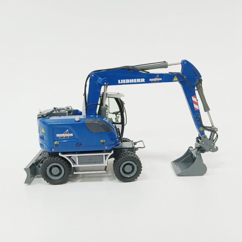 NZG Liebherr A918 Compact C.SCHNORPFEIL Wheeled Excavator 1:50 Truck Pre-built Model