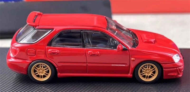 1:64 Subaru Impreza WRX STI 8th Generation Wagon  Red Furuya DIECAST Model