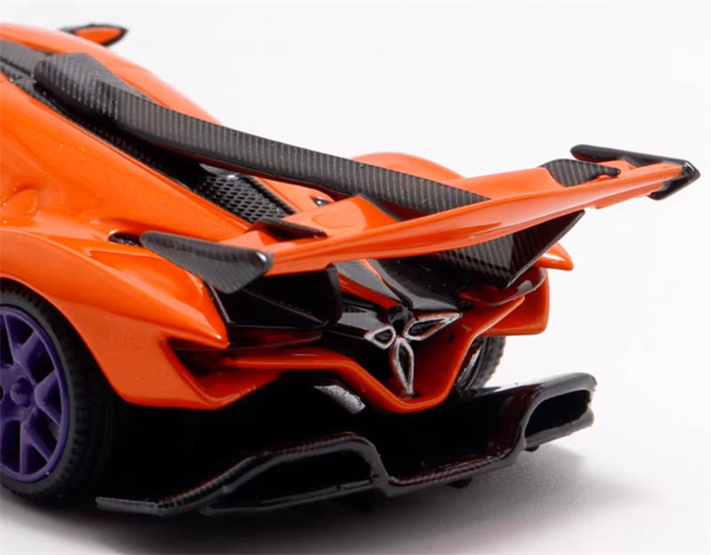SmallcarsART Apollo IE Supercar orange Limited Edition 499PCS ONLY 1:64 Car Pre-built Model view6