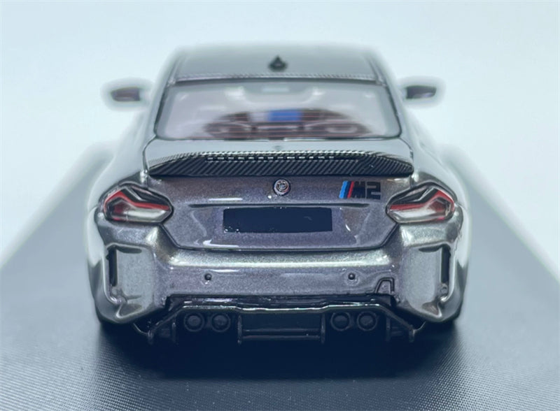 1:64 BMW M2 Mk2 G87 Titanium Gray SW Limited Edition 499PCS ONLY DIECAST Civil Car Model
