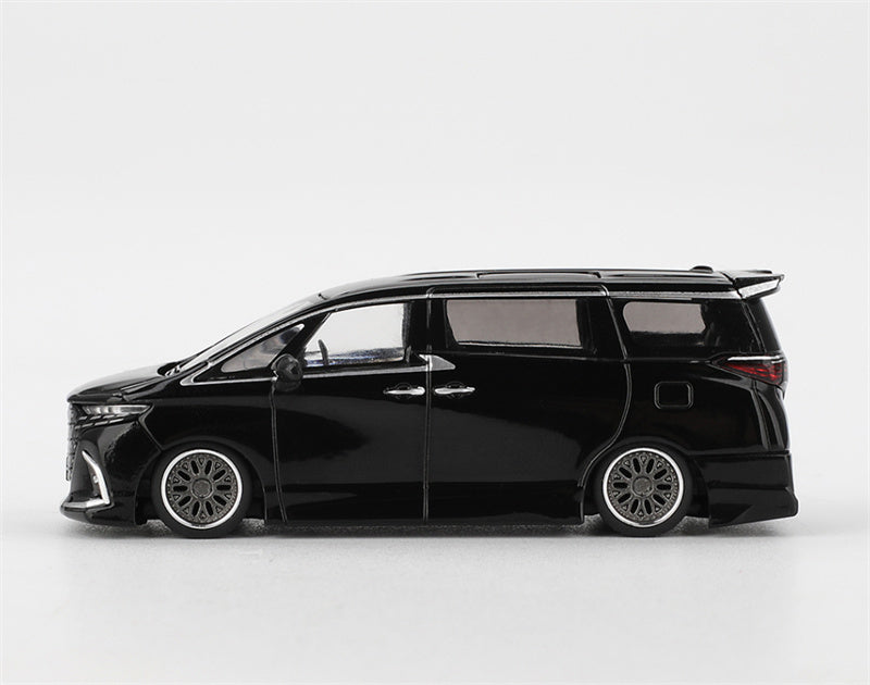 1:64 Toyota Alphard 40 KUHL Black MINIGT DIECAST Model