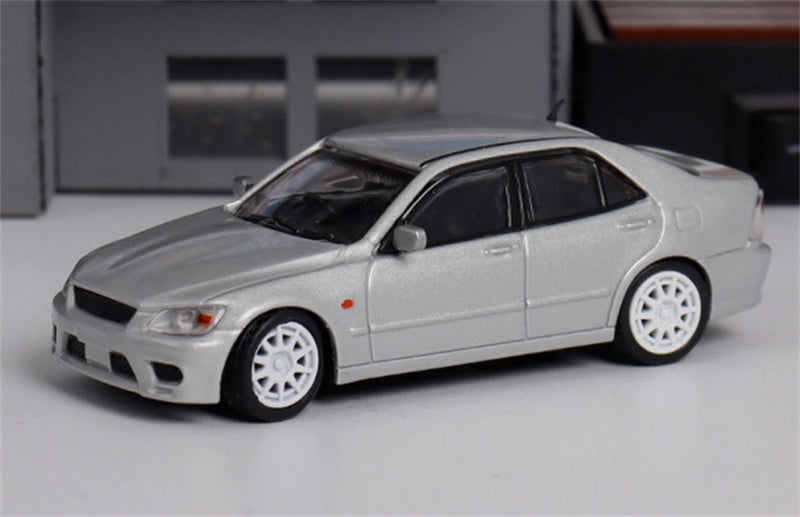 BBS Toyota Altezza RS200 SXE10 Silver Limited Edition 499pcs ONLY 1:64 Car Pre-built Model