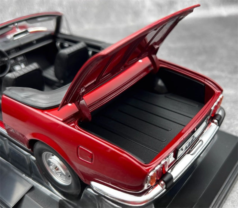 NOREV Peugeot 504 Cabriolet 1972 red 1:18 Car Pre-built Model view3